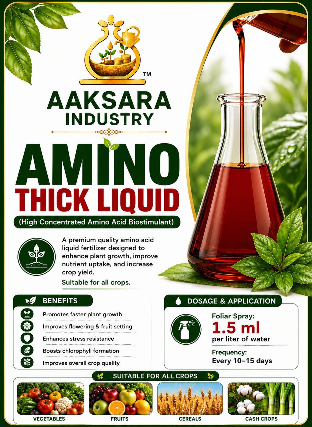 Aaksara Industry Amino Thick Liquid Flask