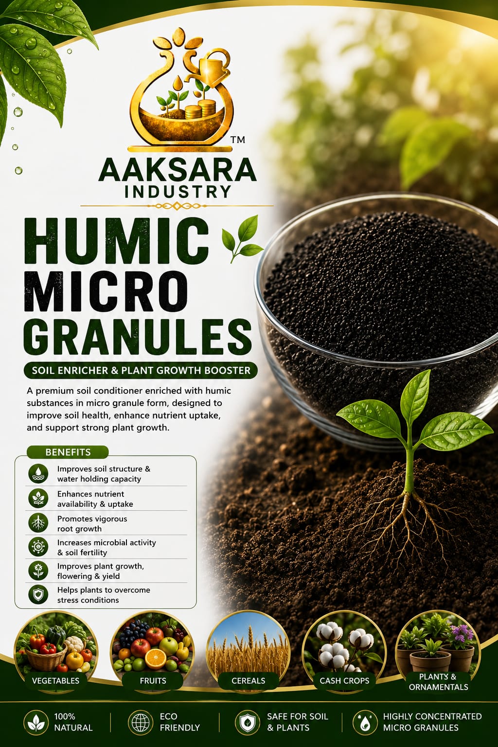 Humic Micro Granules Product Showcase