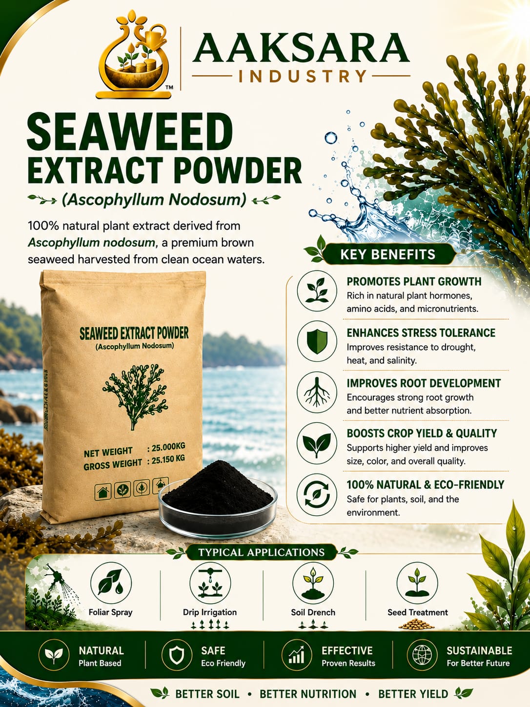 Seaweed Extract Powder Packaging